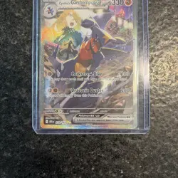Pokemon Destined Rivals - Cynthia's Garchomp ex SIR Full Art Holo 232/182 NM - Image 4
