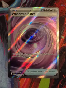 Pokemon TCG Wonderous Patch 117/088 Full Art Perfect Order - Image 1