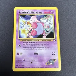 Sabrina’s Mr. Mime - 94/132 - Gym Heroes Unlimited - WOTC - NM - Pokemon TCG - Image 1