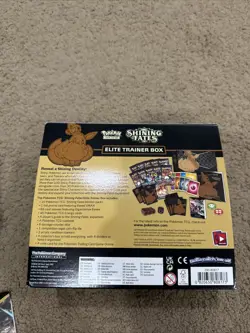 Pokemon TCG: Shining Fates Elite Trainer Box ETB- Empty Box & Some Accessories - Image 2