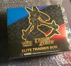 Pokemon TCG Crown Zenith Elite Trainer Box ETB, New Sealed 820650851476 - Image 2