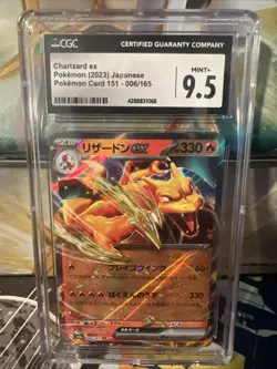 2023 Pokemon Japanese 151 SV2a - Charizard ex 006/165 Holo CGC 9.5 - Image 1