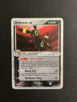 🌟Umbreon ex - 112/115 Unseen Forces - Holo Ultra Rare - Pokemon TCG Nintendo MP - Image 1
