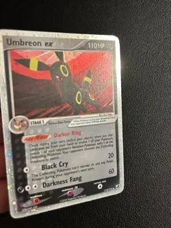 🌟Umbreon ex - 112/115 Unseen Forces - Holo Ultra Rare - Pokemon TCG Nintendo MP - Image 3