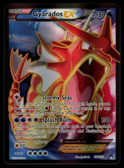 Gyarados EX 114/122 BREAKpoint Rare Ultra Pokemon - Image 1