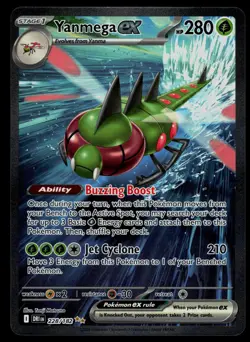 Yanmega ex 228/182 Destined Rivals Special Illustration Rare Pokemon - Image 1