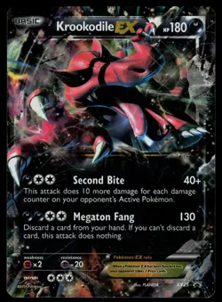 Krookodile EX XY25 XY Black Star Promos Promo Pokemon - Image 1