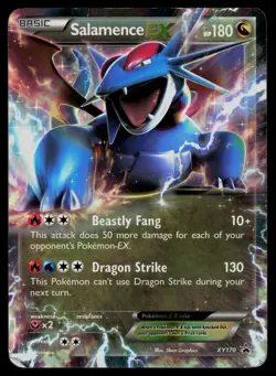 Salamence EX XY170 XY Black Star Promos Promo Pokemon - Image 1