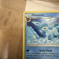 Glaceon SM238 Black Star PROMO Non-Holo Pokemon Card Near Mint LP - Image 2