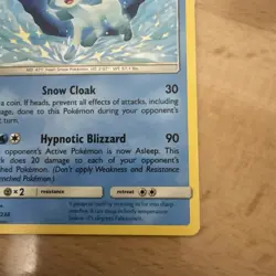 Glaceon SM238 Black Star PROMO Non-Holo Pokemon Card Near Mint LP - Image 4