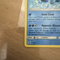 Glaceon SM238 Black Star PROMO Non-Holo Pokemon Card Near Mint LP - Image 5