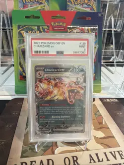 Charizard ex PSA 9 MINT 054/091 SV: Paldean Fates USA Seller Pokemon - Image 1