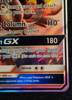 2018 Pokemon Dragon Majesty Reshiram GX #11/70 EX-NM - Image 4