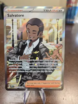 Pokemon TCG Salvatore - 202/162 Temporal Forces Holo Rare Full Art Mint - Image 1