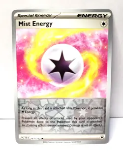 Pokemon TCG - MIST ENERGY - 161/162 - Reverse Holo - Temporal Forces - NM/MINT - Image 1
