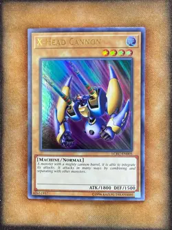Yugioh X-Head Cannon LCKC-EN005 Ultra Rare NM - Image 1