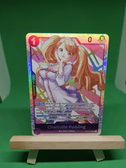 Charlotte Pudding OP11-070 SR Foil Bandai ONE PIECE English CCG FAST SHIPPING - Image 1