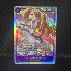• Charlotte Pudding • OP11-070 SR A Fist of Divine Speed Holo One Piece TCG NM - Image 1
