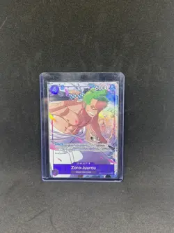 Zoro-Juurou Treasure Rare Alt Art ST18-004 One Piece English - Image 1