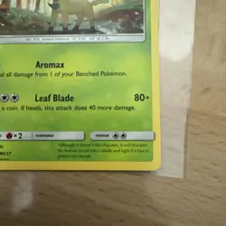 Leafeon SM237 Black Star PROMO Non-Holo Pokemon Card Near Mint NM - Image 4