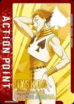Union Arena UAPB/HTR-AP03 Action point card Hisoka AP Japanese - Image 1