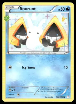 Pokemon Cards Snorunt RC7/RC32 Generations Common NM - Image 1
