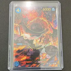 Bandai One Piece CCG Edward Weevil EB01-023 SP Character Card 6000 Power Cost 4 - Image 1