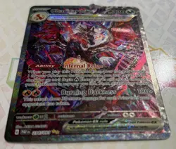 Charizard ex SIR 234/091 Paldean Fates - Single Card / Factory Crimp Error - Image 5