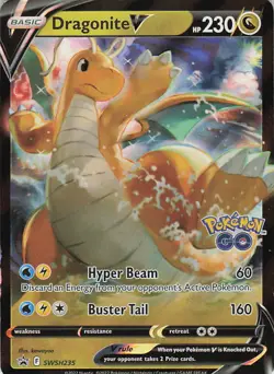 Dragonite V Holo Promo SWSH: Sword & Shield Promo Cards SWSH235 NM - Image 1