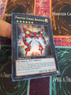 Yugioh Photon Strike Bounzer CT09-EN022 Super Rare Limited Near Mint - Image 2