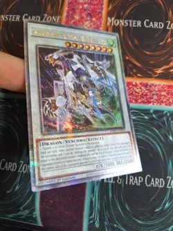 Yu-Gi-Oh! Crystal Wing Synchro Dragon RA02-EN029 Quarter Century Secret 1st NM - Image 2