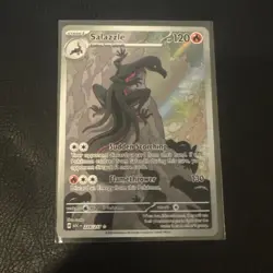 Pokemon TCG - Salazzle 224/217 - Ascended Heroes Illustration Rare Card MINT - Image 1