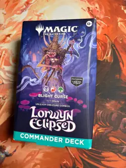 Magic: The Gathering Lorwyn Eclipsed - Commander Deck | Blight Curse - Image 2
