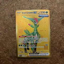 Iron Leaves EX 213/162 Pokemon Card - SV05: Temporal Forces - Image 1