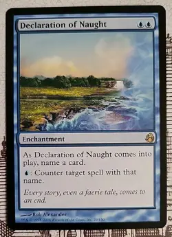 MTG Declaration of Naught x1 NM ~Morningtide(Magic the Gathering)*Free Shipping* - Image 1
