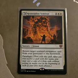 Restoration Seminar NM- MTG: Secrets of Strixhaven SOS M0030 [Regular] - Image 1