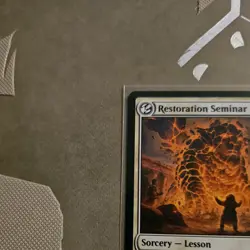 Restoration Seminar NM- MTG: Secrets of Strixhaven SOS M0030 [Regular] - Image 2