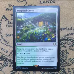 Sunpetal Grove - 336 - NM - Commander: The Lord of the Rings - MTG - Image 1