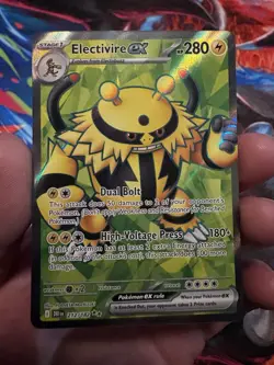 Pokemon Electivire ex 212/182 Ultra Rare Holo Card Destined Rivals Mint - Image 1