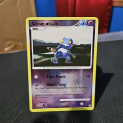 Croagunk Pokemon TCG Majestic Dawn Reverse Holo Common Card #60/100 - Image 1