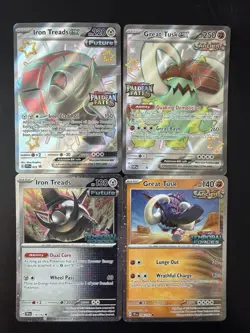 Pokemon TCG Paldean Fates Premium Collection Promos/Cosmos Lot of 4 NM - Image 1