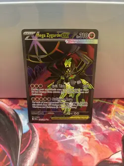 Pokemon TCG Mega Zygarde EX Ultra Rare 104/088 Perfect Order Full Art NM Fast - Image 1