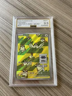 Pokemon TCG | Pidgey 207/197 | Obsidian Flames Illustration - AGS 9.5 - Image 3