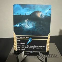 Petrified Field (Borderless) #0032 MTG Edge of Eternities Magic The Gathering - Image 1