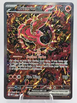 Oricorio ex 024 Mega Evolution Black Star Promo Rare Pokemon TCG - NM - Image 1