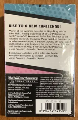 POKEMON TCG MEGA EVOLUTION ASCENDED HEROES BOOSTER BUNDLE BOX FACTORY SEALED M - Image 2