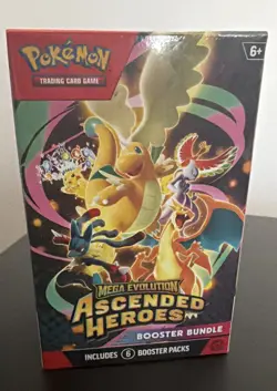 Pokemon Ascended Heroes Booster Bundle - 6 Packs. Factory Sealed - Image 1