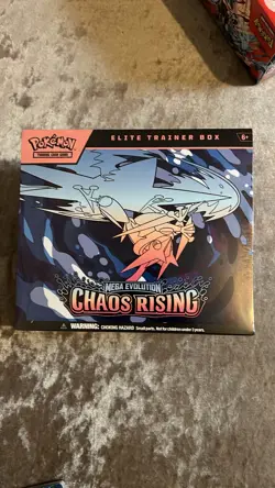 IN HAND SEALED Pokemon Chaos Rising Etb, booster bundle & Booster Box (tiny rip) - Image 2