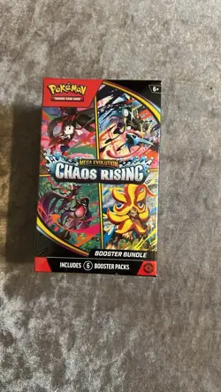 IN HAND SEALED Pokemon Chaos Rising Etb, booster bundle & Booster Box (tiny rip) - Image 5