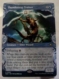 Thundertrap Trainer (Showcase) Bloomburrow - MTG RARE - Image 1